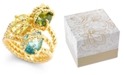 Charter Club Stone Trio Rope Ring in Gold Plate, Created for Macy's